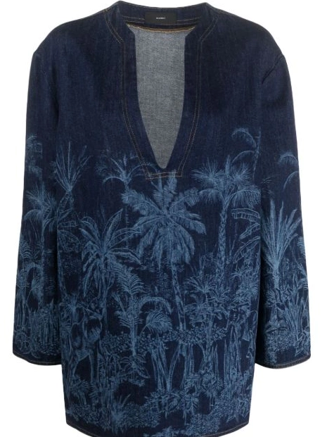 Cheap denim de Jungle Jouy Toile tunic Alanui Women 0802